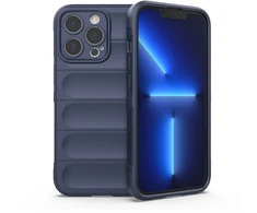 Hurtel Magic Shield Case dėklas iPhone 13 Pro – tamsiai mėlynas