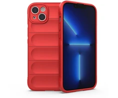 Hurtel Magic Shield Case šarvuotas dėklas iPhone 14 Plus – raudonas