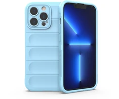 Hurtel Magic Shield dėklas iPhone 13 Pro – šviesiai mėlynas