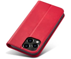 Hurtel Magnet Fancy Case dėklas iPhone 14 Plus – raudonas