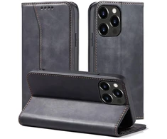 Hurtel Magnet Fancy Case dėklas iPhone 14 – juodas