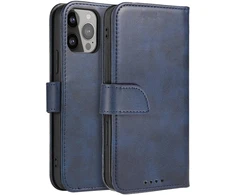 Hurtel Magnetinis atverčiamas dėklas iPhone 14 Pro Max – mėlynas