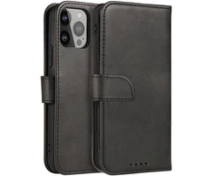 Hurtel Magnetinis atverčiamas dėklas iPhone 14 Max – juodas