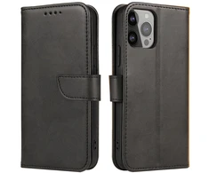 Hurtel Magnetinis atverčiamas dėklas iPhone 14 Max – juodas