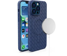 Hurtel MagSafe pintas dėklas iPhone 14 Pro – tamsiai mėlynas
