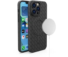 Hurtel MagSafe pintas dėklas iPhone 15 Pro Max – juodas