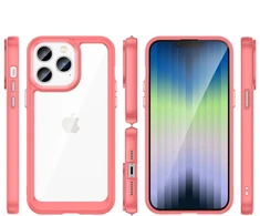 Hurtel Outer Space dėklas iPhone 14 Pro Max – raudonas