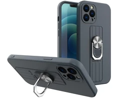 Hurtel Ring Case silikoninis dėklas Galaxy A33 5G – mėlynas