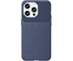 Hurtel Šarvuotas TPU dėklas iPhone 15 Pro Max – mėlynas