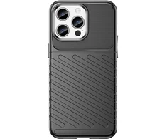 Hurtel Šarvuotas TPU dėklas iPhone 15 Pro Max – juodas