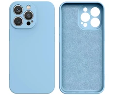 Hurtel Silikoninis dėklas iPhone 14 Plus – šviesiai mėlynas