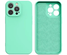 Hurtel Silikoninis dėklas iPhone 14 Plus – mėtinis žalias