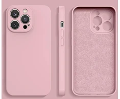 Hurtel Silikoninis dėklas iPhone 14 Plus – rožinis