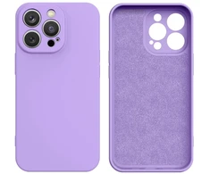 Hurtel Silikoninis dėklas iPhone 14 Plus – violetinis