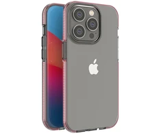 Hurtel Silikoninis dėklas iPhone 14 Pro – šviesiai rožinis