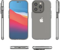 Hurtel Silikoninis dėklas iPhone 14 Pro – šviesiai rožinis