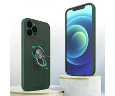 Hurtel Silikoninis dėklas Ring Case iPhone 13 mini – rudas