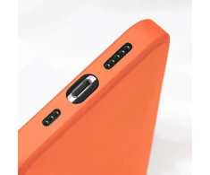 Hurtel Silikoninis dėklas su kortelės skyriumi Galaxy A22 4G – tamsiai žalias