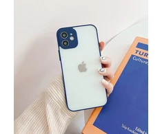 Hurtel Silikoninis Milky Case dėklas Galaxy A42 5G – mėlynas
