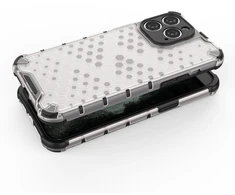 Hurtel Skaidrus „Honeycomb“ dėklas iPhone 14 Pro Max