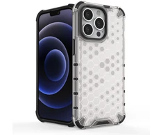 Hurtel Skaidrus Honeycomb dėklas iPhone 13 Pro – TPU/PC
