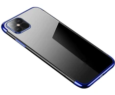 Hurtel Skaidrus itin plonas TPU dėklas iPhone 13 mini – mėlynas