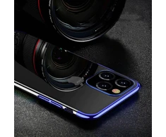 Hurtel Skaidrus plonas TPU dėklas Galaxy S21+ 5G – raudonas