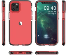 Hurtel Skaidrus TPU dėklas iPhone 13 mini – šviesiai mėlynas