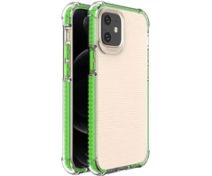 Hurtel Spring Armor TPU dėklas iPhone 12 mini – žalias