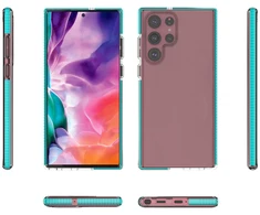 Hurtel Spring Case TPU dėklas Galaxy S22 Ultra – tamsiai mėlynas