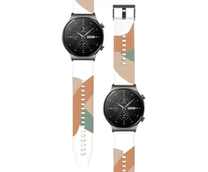 Hurtel Strap Moro dirželis Huawei Watch GT2 Pro silikoninis apyrankės laikrodžio dirželis, 4 raštas