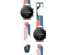 Hurtel Strap Moro dirželis Huawei Watch GT2 Pro silikoninė laikrodžio apyrankė 11 raštas