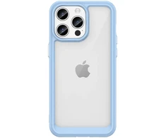 Hurtel Sustiprintas dėklas iPhone 15 Pro Outer Space – mėlynas