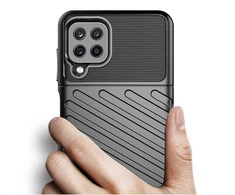 Hurtel Thunder Case TPU dėklas Galaxy A22 4G – mėlynas