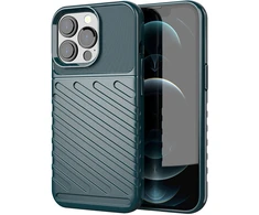 Hurtel Thunder Case tvirtas TPU dėklas iPhone 13 Pro – žalias