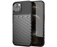 Hurtel Thunder TPU dėklas iPhone 13 mini – juodas
