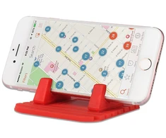 Hurtel Universalus automobilinis silikoninis telefono stovas Nano Pad, juodas