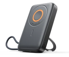 Joyroom JR-PBM02 Powerbank 22.5W 10000mAh 3in1 Magnetic Inductive Compatible with MagSafe with Built-in Cable – juodos spalvos