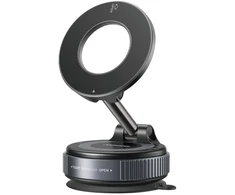 „Joyroom JR-ZS501“ magnetinis automobilio laikiklis, suderinamas su „MagSafe“, skirtas prietaisų skydeliui – tamsiai pilkas