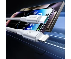 USB kabelis Joyroom S-A28 USB-C į Lightning 30W 2.0m baltas