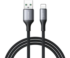 Joyroom S-A28 Flash Series 3A USB-A – Lightning cable 1m – juodos spalvos