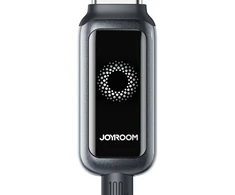 Kabelis Joyroom S-A55 StarFlight 66W USB-A – USB-C 1,2m – juodos spalvos