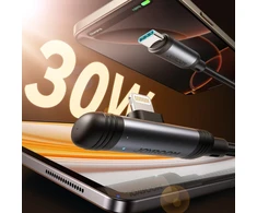 Joyroom Laidas S-A56 EnjoyX Series 90° USB-C - Lightning 30W 1.2m juodas
