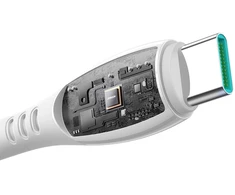 Joyroom S-A59 Vibrant Series 60W USB-C - USB-C Cable 1.2m - Baltas