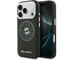 Dėklas Karl Lagerfeld Point &amp; Karl Sketch MagSafe Case for iPhone 17 Pro - Juodas