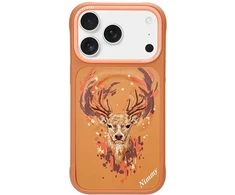 Nimmy Jeleń MagSafe dėklas iPhone 17 Pro - oranžinis