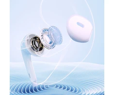 QCY LH1 In-Ear Ausinės su laidu su Remote ir Mikrofonas 1.15m - Baltas