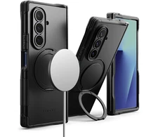 Dėklas RINGKE ALLES GALAXY Z FOLD 7 Juodas