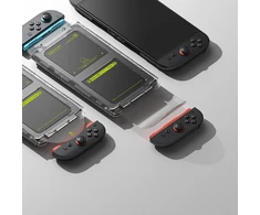 Ringke Easy Slide 2-pack Apsauginis stiklas skirta Nintendo Switch 2 – Transparent