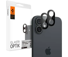 Spigen OPTIK GLAS.TR CAMERA PROTECTOR 2-PACK Apple iPhone 16 / 16 PLUS Juodas